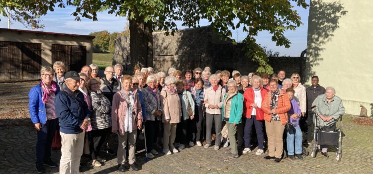 17.10.2024 Seniorenfahrt zum Adlersberg